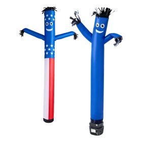 VEVOR Inflatable Tube Man with Blower, 6 ft Tall, Wacky Waving Wind Flying Inflatable Dancing Tube Guy with 1/15 HP IPX3 Waterproof Blower Fan