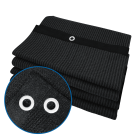 Prohibited From Sale On Amazon XISHAN Black Weed Control Fabric,  HDPE (Option: 12X16ft-Black)