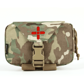 Votagoo IFAK Tactical Nylon Medical Pouch Medical Kit Bag Combat Medical  Storage (Color: CP)